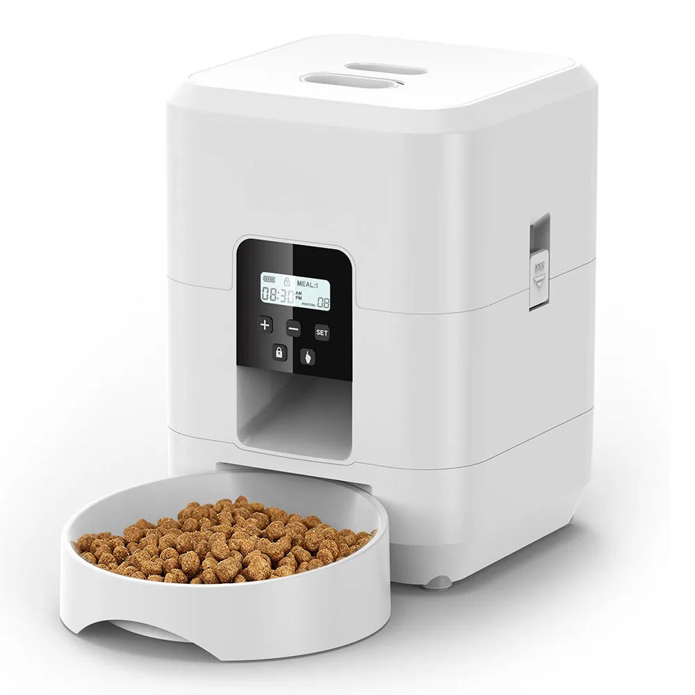 Smart WiFi Automatic Cat Feeder – Timed Food Dispenser for Healthy, Stress-Free Feeding