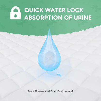 Puppy Pads, Leak-Proof Quick-Drying Disposable Dog , Absorbent Dog Pee Pads