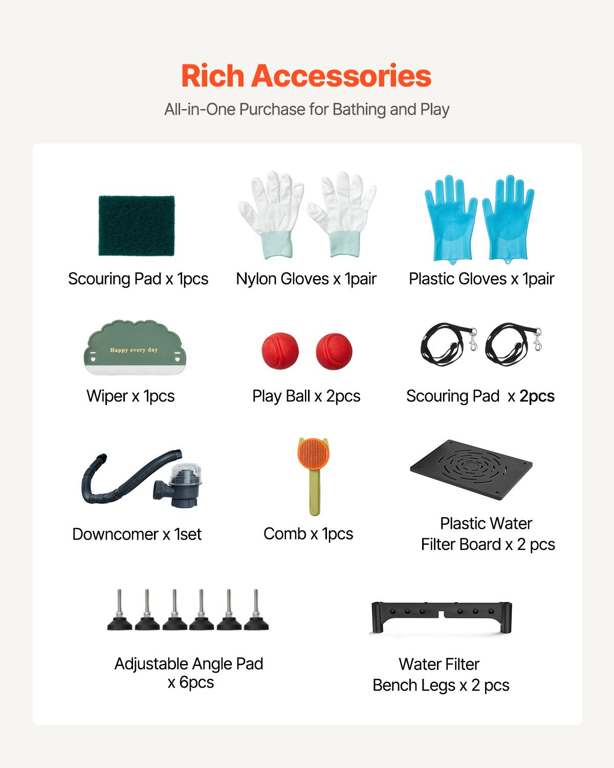 50 Inch Dog Grooming Bath Tub Stainless Steel W Stairs Water Filter Left