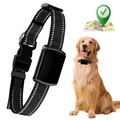 Pet GPS Tracker with Adjustable Collar Smart Pet Locator Cat Tracker for Dogs and Cats