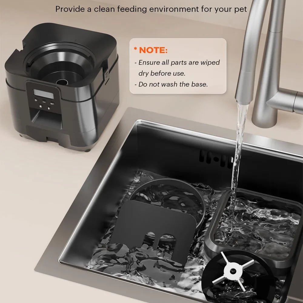 Smart WiFi Automatic Cat Feeder – Timed Food Dispenser for Healthy, Stress-Free Feeding